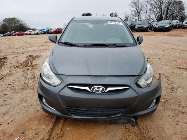 KMHCU4AE0CU160018 - 2012 HYUNDAI ACCENT GLS GRAY photo 5