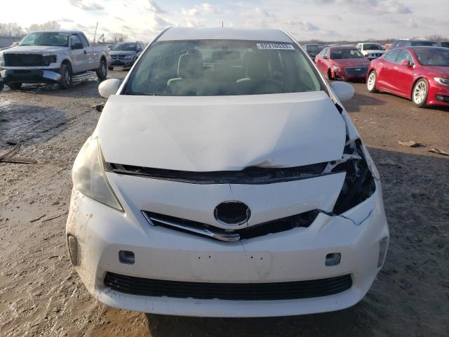 JTDZN3EU2D3195917 - 2013 TOYOTA PRIUS V WHITE photo 5