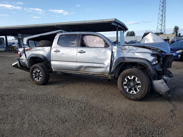 3TMCZ5AN3MM395918 - 2021 TOYOTA TACOMA DOUBLE CAB SILVER photo 4