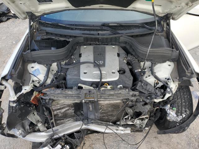 JNKAJ09F28M355201 - 2008 INFINITI EX35 BASE Սպիտակ լուսանկար 11