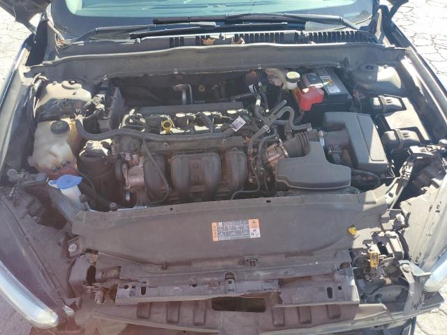 1FA6P0H76F5117977 - 2015 FORD FUSION SE BLACK photo 11