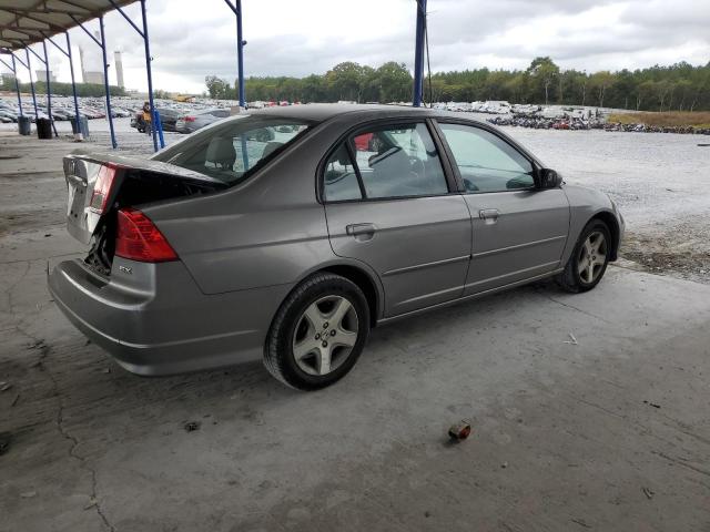 2HGES26834H539871 - 2004 HONDA CIVIC EX GRAY photo 3