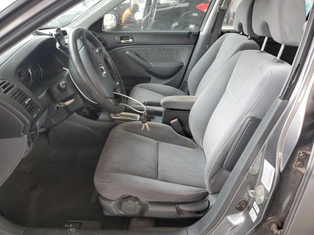 2HGES26834H539871 - 2004 HONDA CIVIC EX GRAY photo 7