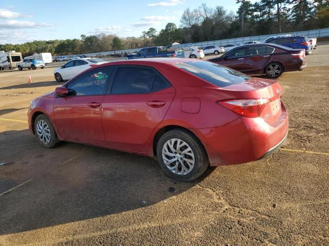 5YFBURHE1HP725223 - 2017 TOYOTA COROLLA L RED photo 2