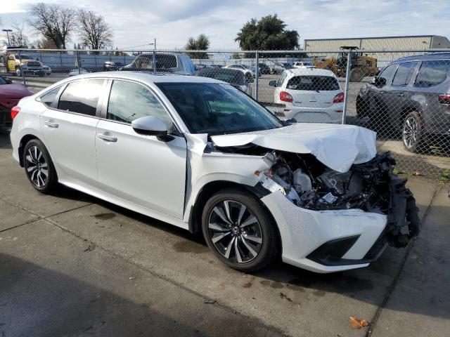 2HGFE1F71PH316651 - 2023 HONDA CIVIC EX WHITE photo 4