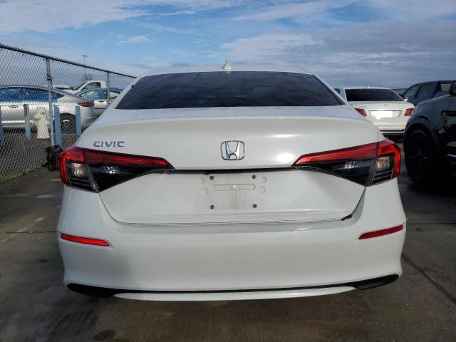 2HGFE1F71PH316651 - 2023 HONDA CIVIC EX WHITE photo 6