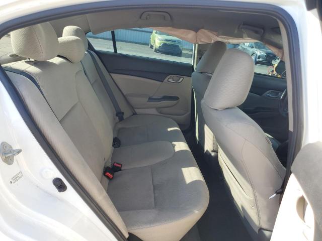 2HGFB2F51DH521993 - 2013 HONDA CIVIC LX WHITE photo 10