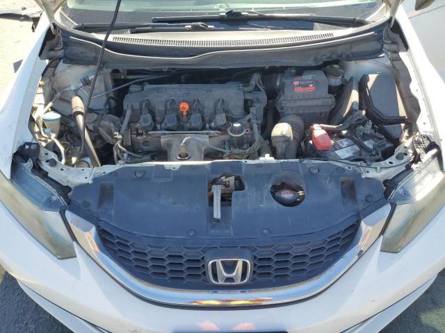 2HGFB2F51DH521993 - 2013 HONDA CIVIC LX WHITE photo 11