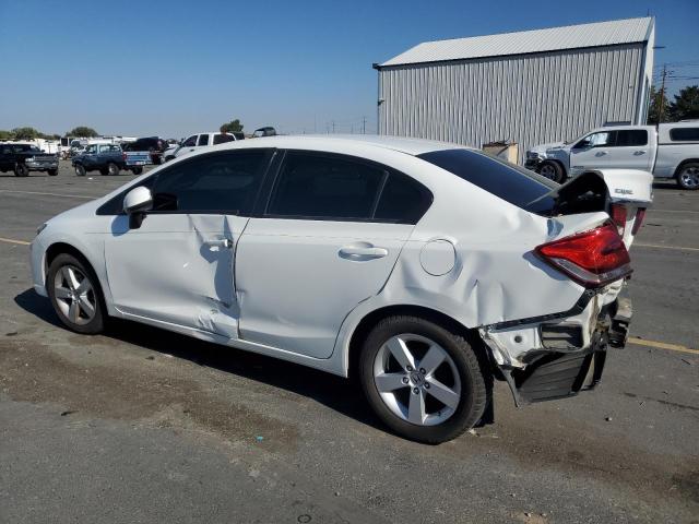 2HGFB2F51DH521993 - 2013 HONDA CIVIC LX WHITE photo 2