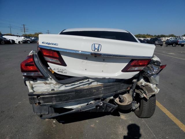 2HGFB2F51DH521993 - 2013 HONDA CIVIC LX WHITE photo 6