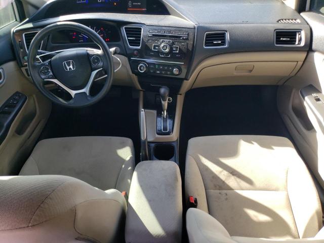 2HGFB2F51DH521993 - 2013 HONDA CIVIC LX WHITE photo 8