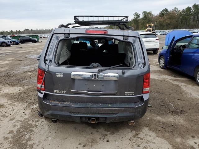 5FNYF4H92FB001947 - 2015 HONDA PILOT TOURING GRAY photo 6