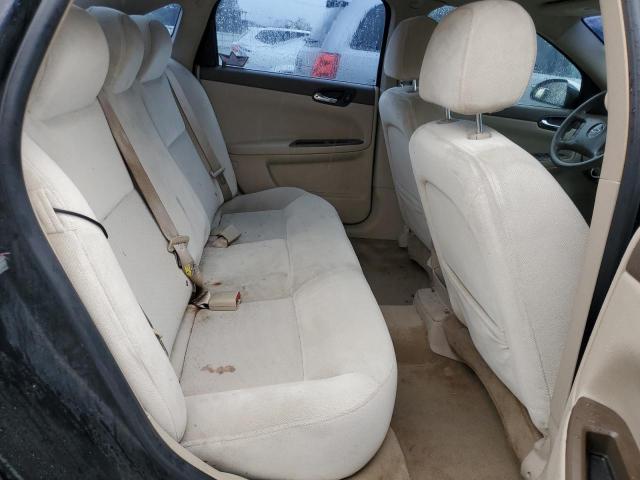2G1WT55K569218922 - 2006 CHEVROLET IMPALA LT შავი ფოტო 10