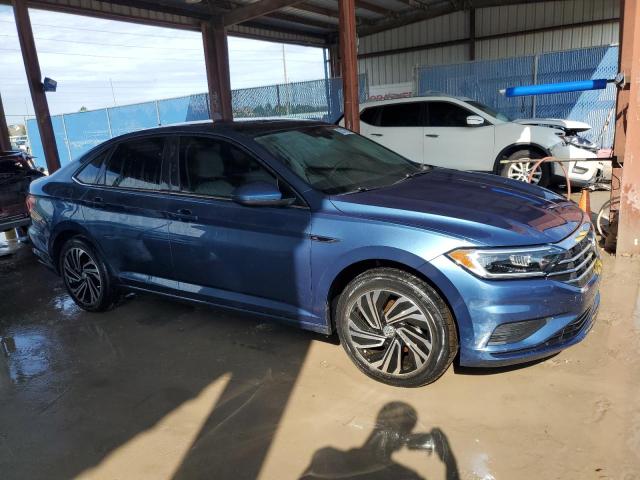 3VWEB7BUXLM009120 - 2020 VOLKSWAGEN JETTA SEL BLUE photo 4