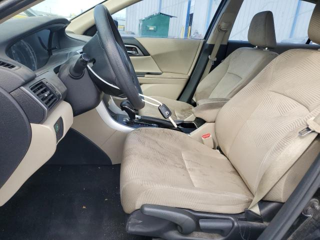 1HGCR2F37EA003934 - 2014 HONDA ACCORD LX BLACK photo 7