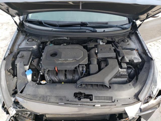 5NPE24AF1KH771406 - 2019 HYUNDAI SONATA SE GRAY photo 11