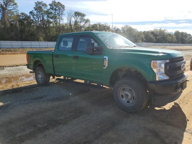 1FT8W3B67MED22583 - 2021 FORD F350 SUPER DUTY GREEN photo 4