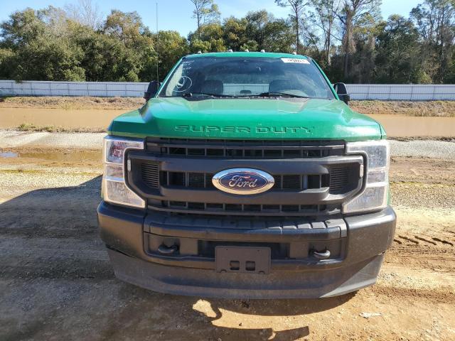 1FT8W3B67MED22583 - 2021 FORD F350 SUPER DUTY GREEN photo 5