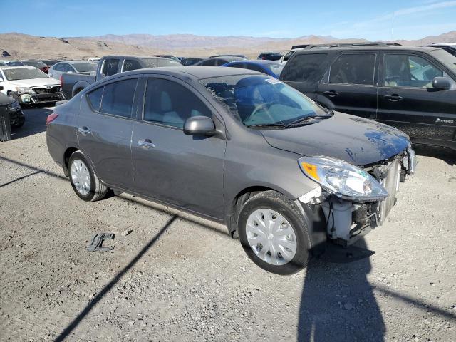 3N1CN7AP2DL860559 - 2013 NISSAN VERSA S GRAY photo 4