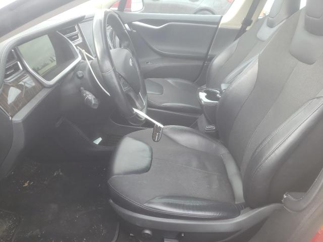 5YJSA1CN9DFP20102 - 2013 TESLA MODEL S წითელი ფოტო 7