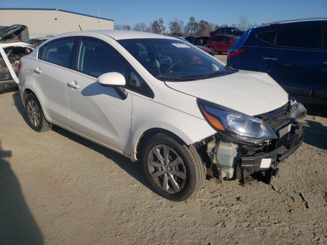 KNADM4A30G6650263 - 2016 KIA RIO LX WHITE photo 4