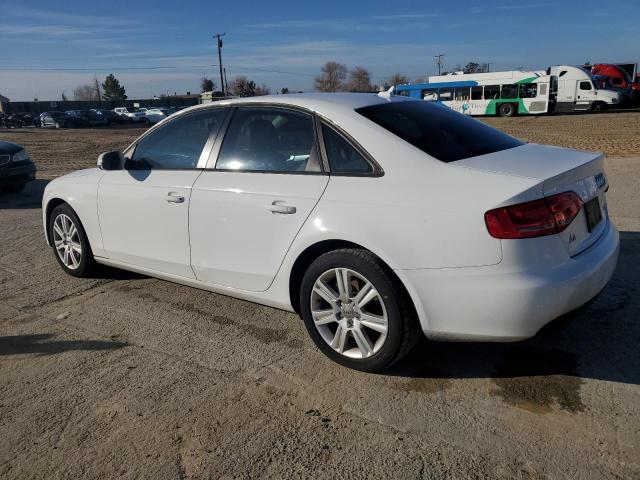 WAUAFAFL3AN010839 - 2010 AUDI A4 PREMIUM WHITE photo 2