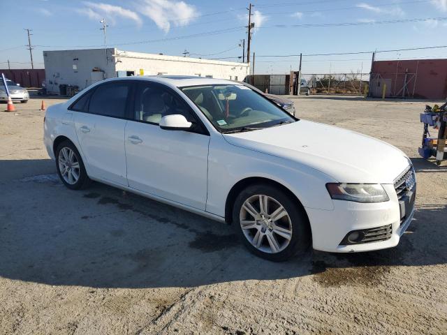 WAUAFAFL3AN010839 - 2010 AUDI A4 PREMIUM WHITE photo 4