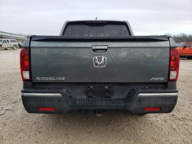 5FPYK3F76HB030207 - 2017 HONDA RIDGELINE RTL GREEN photo 6