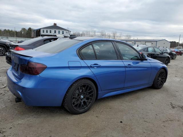 WBA3A9C56DF475593 - 2013 BMW 335 I BLUE photo 3