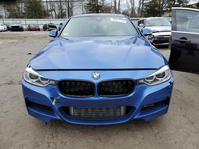 WBA3A9C56DF475593 - 2013 BMW 335 I BLUE photo 5