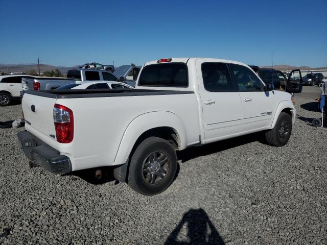 5TBDT44106S513010 - 2006 TOYOTA TUNDRA DOUBLE CAB SR5 WHITE photo 3