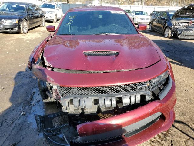 2C3CDXGJ5JH329707 - 2018 DODGE CHARGER R/T 392 MAROON photo 5