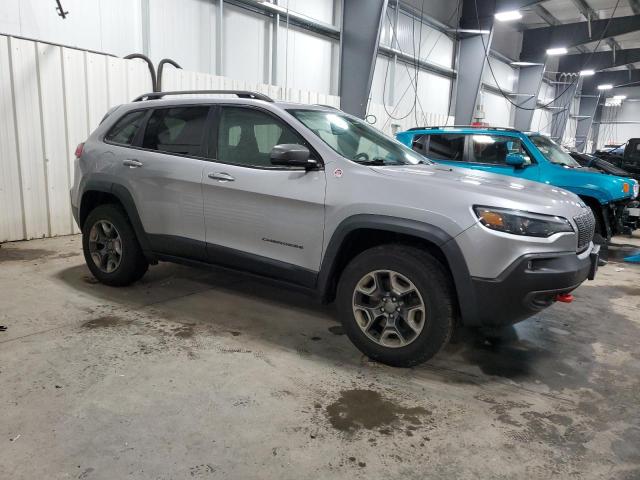 1C4PJMBN6KD182827 - 2019 JEEP CHEROKEE TRAILHAWK SILVER photo 4