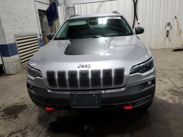 1C4PJMBN6KD182827 - 2019 JEEP CHEROKEE TRAILHAWK SILVER photo 5