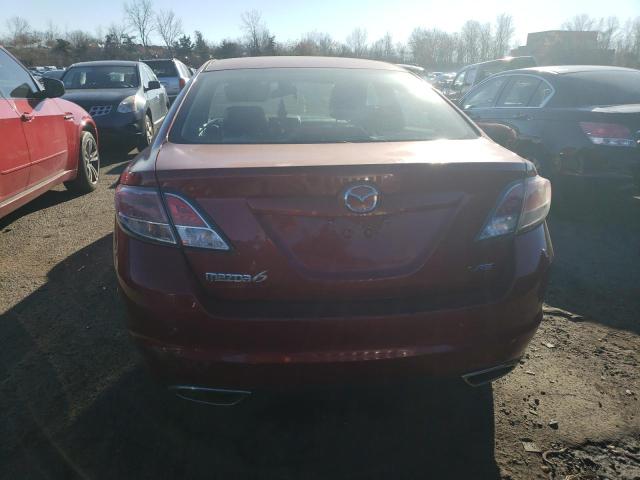 1YVHP82B395M09129 - 2009 MAZDA 6 S BURGUNDY photo 6