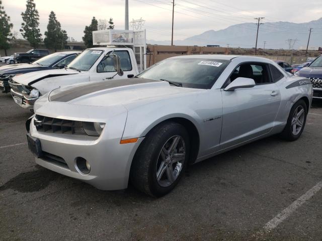 2G1FB1E33C9148806 - 2012 CHEVROLET CAMARO LT SILVER photo 1