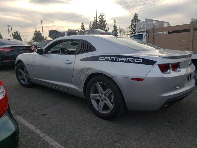 2G1FB1E33C9148806 - 2012 CHEVROLET CAMARO LT SILVER photo 2