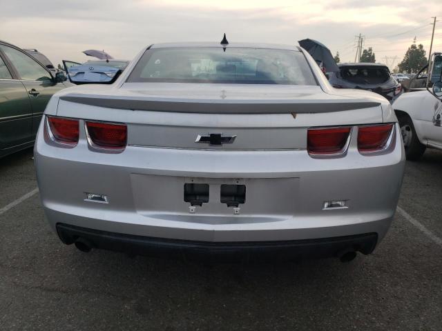 2G1FB1E33C9148806 - 2012 CHEVROLET CAMARO LT SILVER photo 6