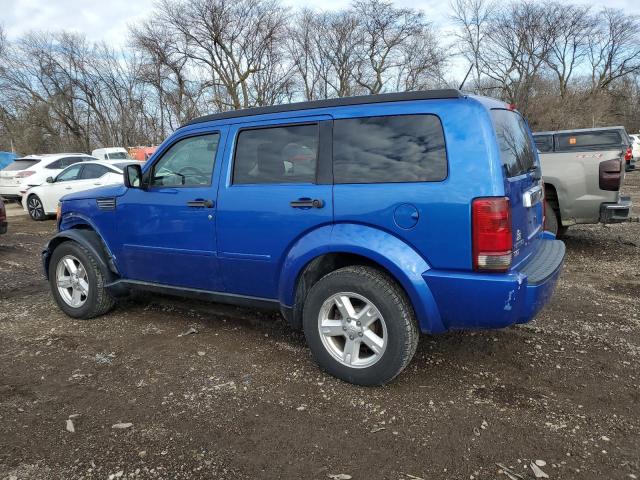 1D8GU58K47W719993 - 2007 DODGE NITRO SLT BLUE photo 2