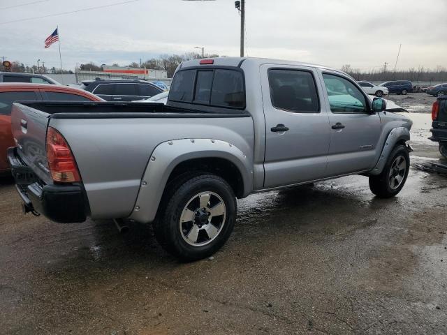 5TFJX4GN5EX036645 - 2014 TOYOTA TACOMA DOUBLE CAB SILVER photo 3