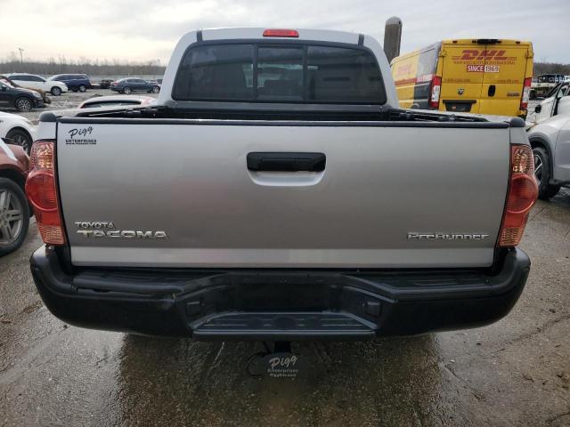 5TFJX4GN5EX036645 - 2014 TOYOTA TACOMA DOUBLE CAB SILVER photo 6