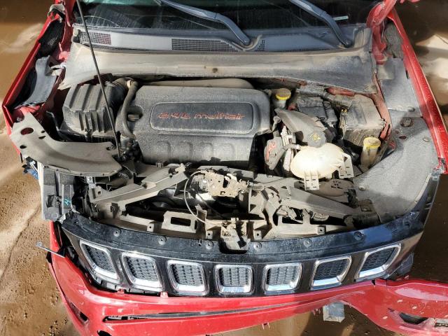 3C4NJCBB8HT658246 - 2017 JEEP COMPASS LATITUDE Kırmızı fotoğraf 11
