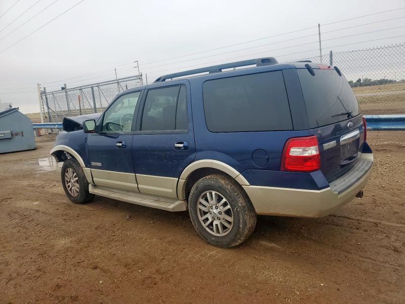 1FMFU17578LA79971 - 2008 FORD EXPEDITION EDDIE BAUER BLUE photo 2