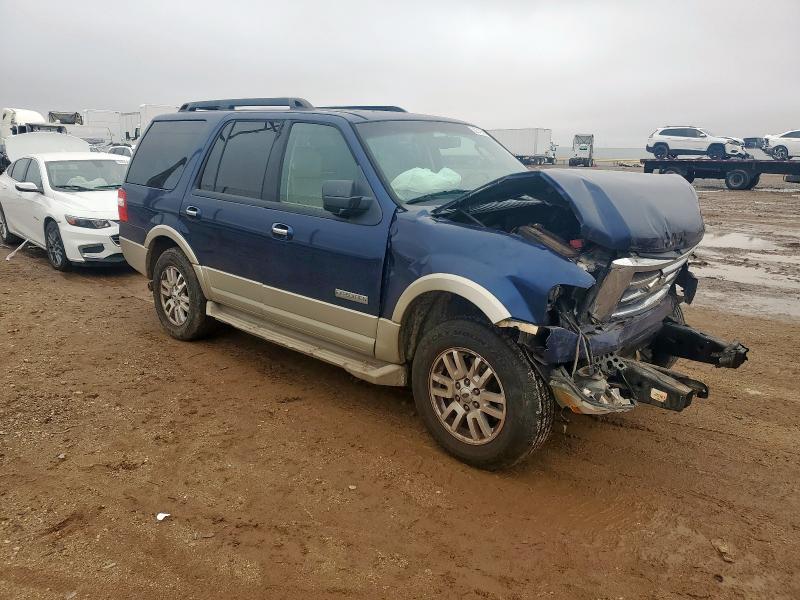 1FMFU17578LA79971 - 2008 FORD EXPEDITION EDDIE BAUER BLUE photo 4