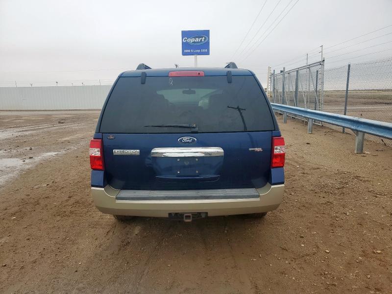 1FMFU17578LA79971 - 2008 FORD EXPEDITION EDDIE BAUER BLUE photo 6
