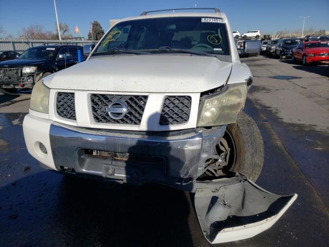 5N1AA08C67N715650 - 2007 NISSAN ARMADA SE WHITE photo 5