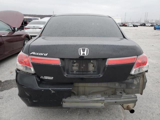 1HGCP2F34CA054245 - 2012 HONDA ACCORD LX BLACK photo 6