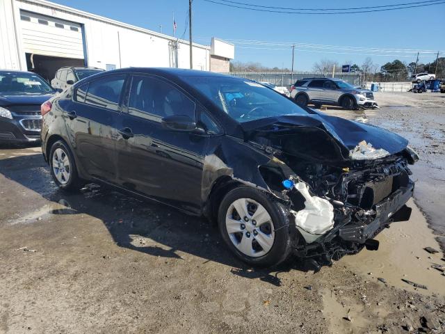 KNAFK4A6XF5293252 - 2015 KIA FORTE LX BLACK photo 4