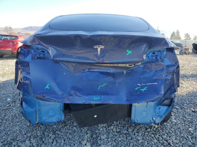 7SAYGDEE1RF025937 - 2024 TESLA MODEL Y Niebieski zdjęcie 6