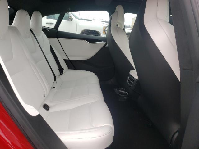 5YJSA1E2XHF208261 - 2017 TESLA MODEL S Կարմիր լուսանկար 10